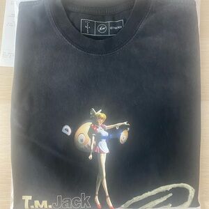 NEW Cactus Jack x Fragment x Takashi Murakami Mens Tshirt